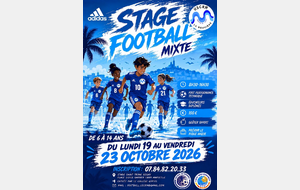 Stage vacances scolaires